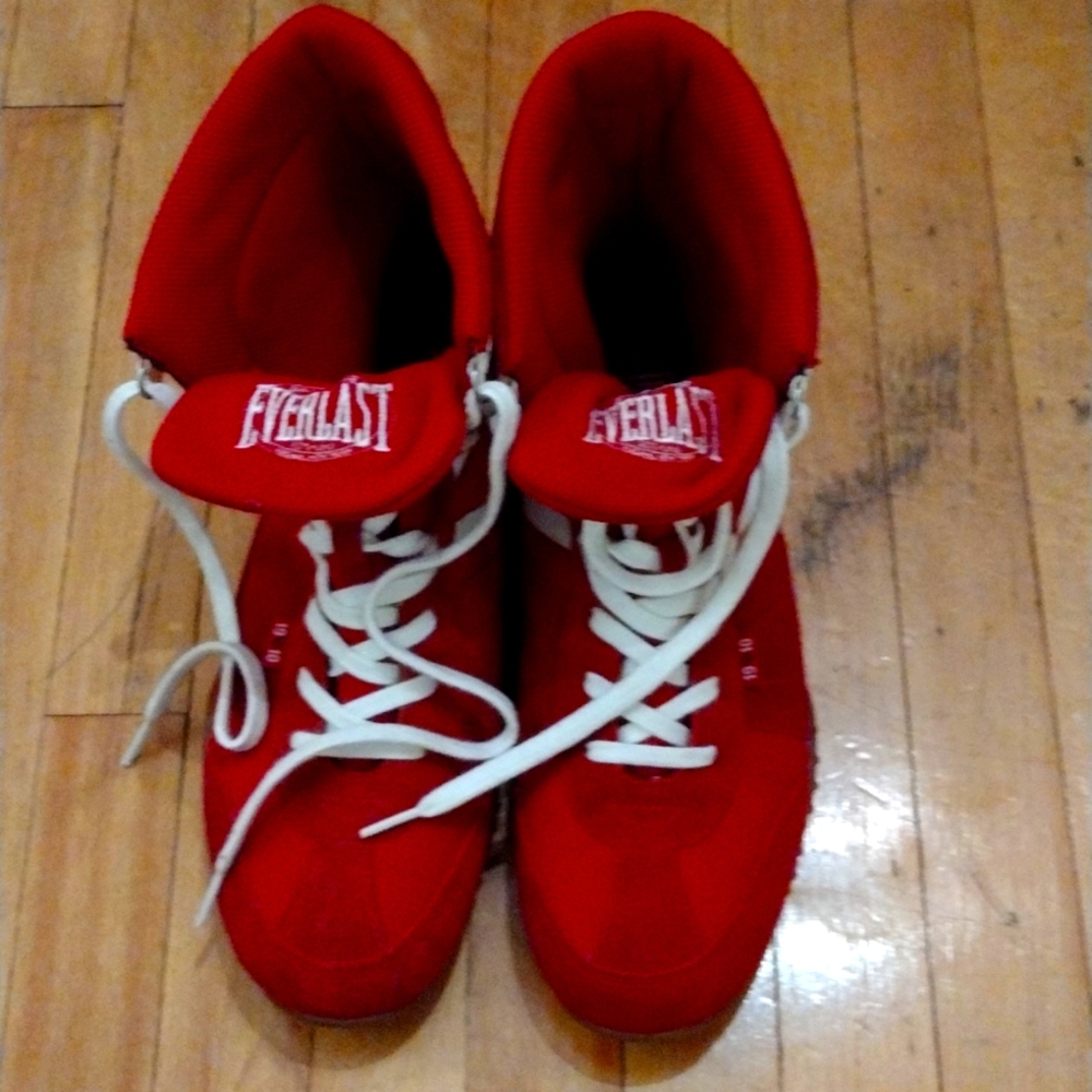 New  Retro   FULL SUEDE EVERLAST  Boxing shoes  Womens Sz 10